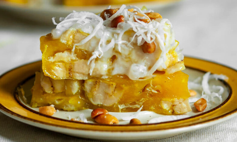 Bánh chuối hấp
