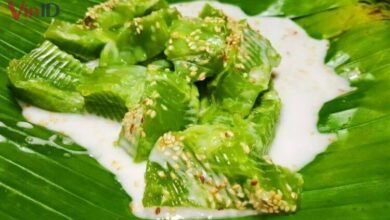 Bánh đúc lá dứa