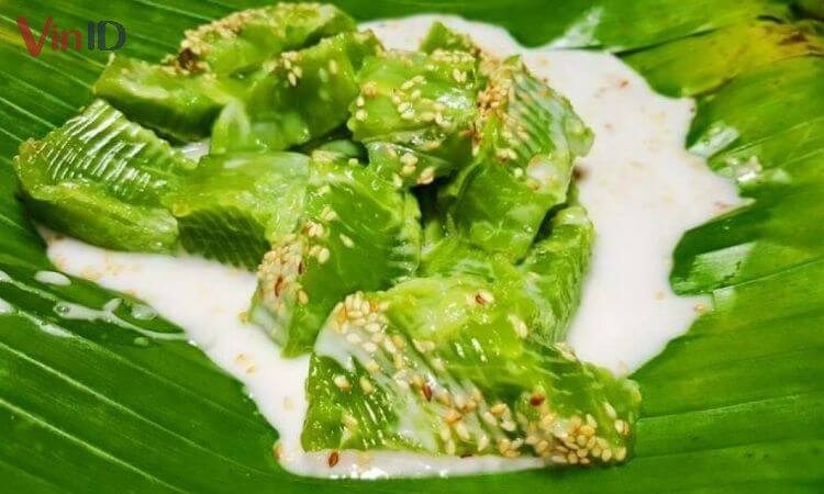 Bánh đúc lá dứa