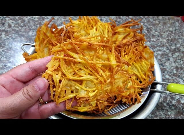 Bánh khoai lang chiên