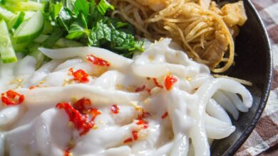 Bánh tằm bì Cần Thơ