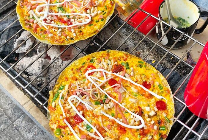 Bánh tráng nướng Đà Lạt