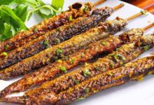 Cá kèo nướng muối ớt