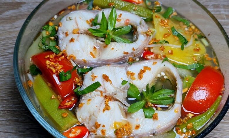 Canh chua cá lóc