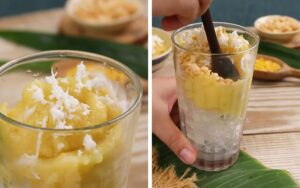 Chè đậu xanh đánh
