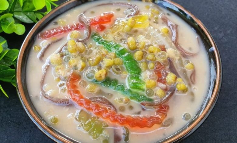 Chè đậu xanh nước cốt dừa2