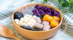 Chè khoai dẻo nước cốt dừa
