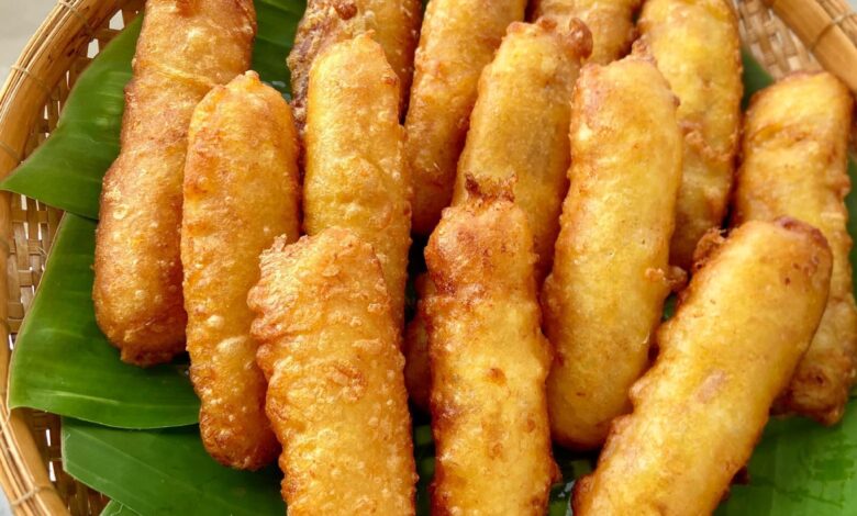 Chuối chiên giòn