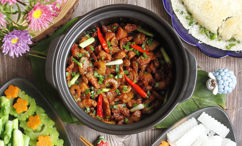 Cơm cháy kho quẹt