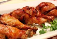 Đùi gà nướng mật ong