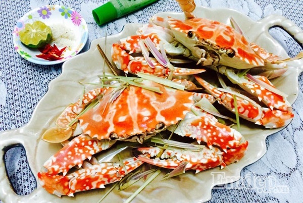 Ghẹ hấp bia