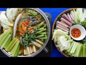 Lẩu cá kèo lá giang