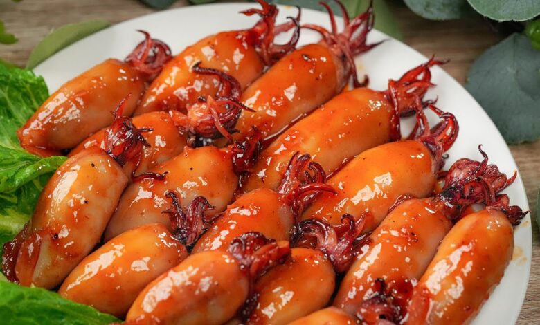 Mực chiên nước mắm