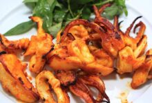 Mực nướng sa tế