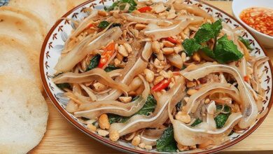 Nộm hoa chuối tai heo