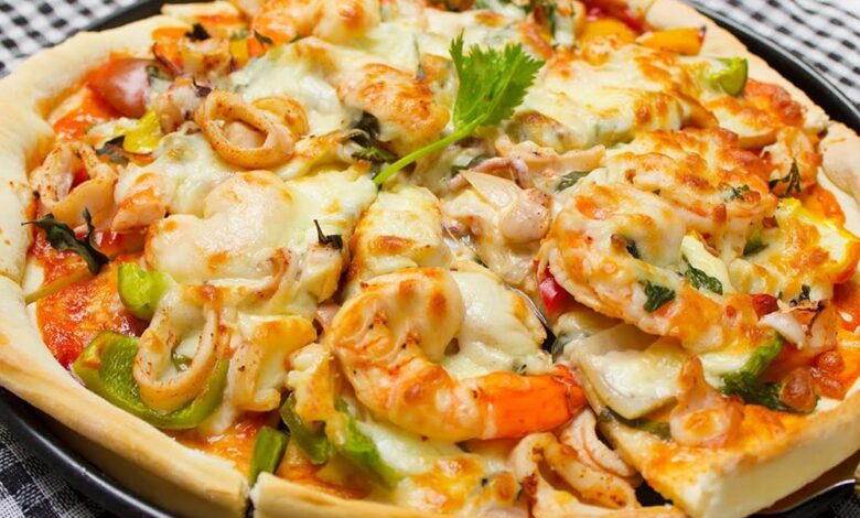 Pizza hải sản phô mai