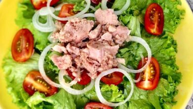 Salad cá ngừ dầu oliu