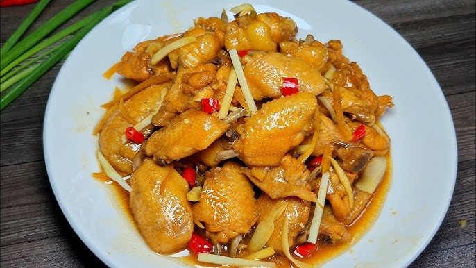 Thịt gà kho gừng