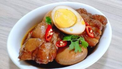 Thịt kho tàu chuẩn vị Nam Bộ