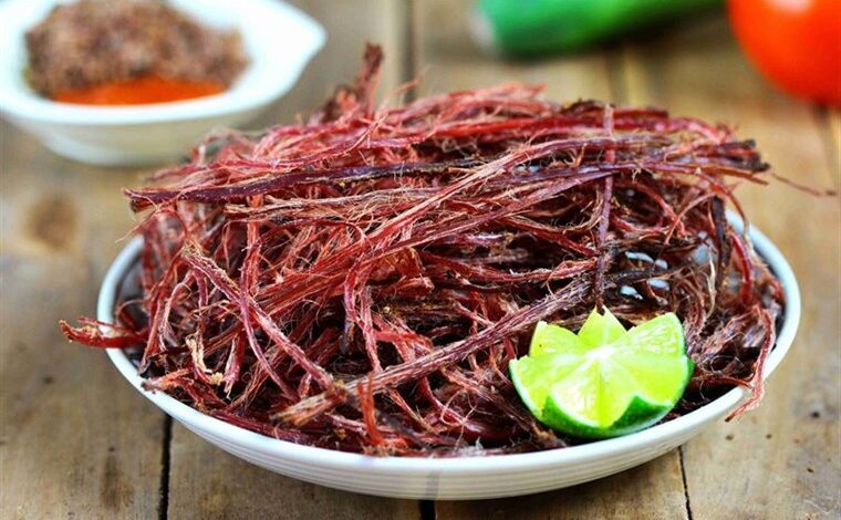Thịt trâu gác bếp